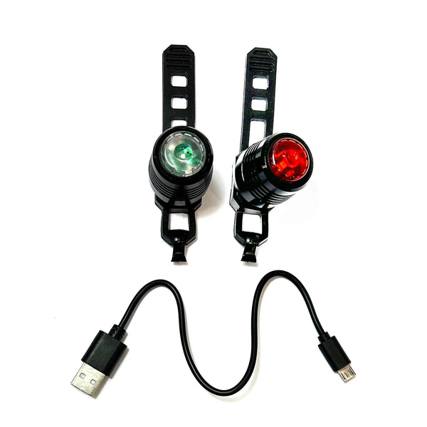 Light Set - 60/40 Lumens (USB Charge)  `CYCLOPS (Alloy)