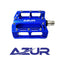 Azur Dual Sealed Bearing Pedal - Blue