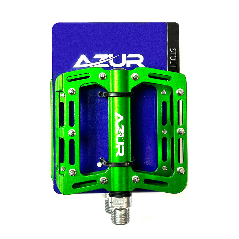 Azur Dual Sealed Bearing Pedal - Green