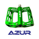 Azur Dual Sealed Bearing Pedal - Green