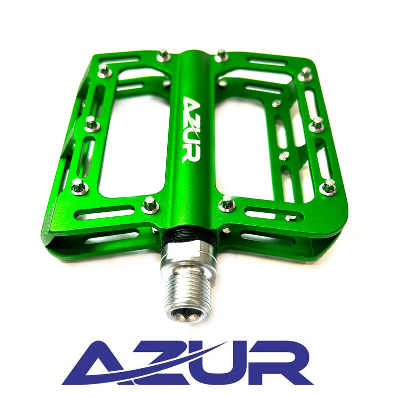 Azur Dual Sealed Bearing Pedal - Green