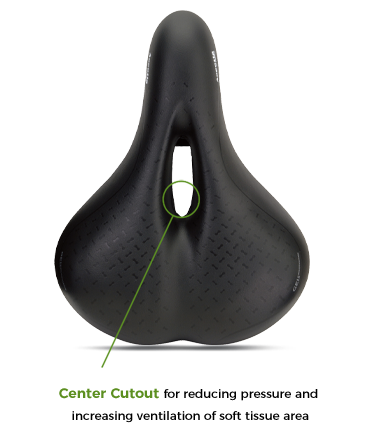 Bike Seat - City Saddle (Acentia - Pax Aura)